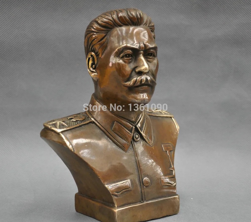 Xd 00524 6 ''российский лидер Иосиф Сталин Бюст Бронзовая статуя|statue|statue bronzestatue bust |