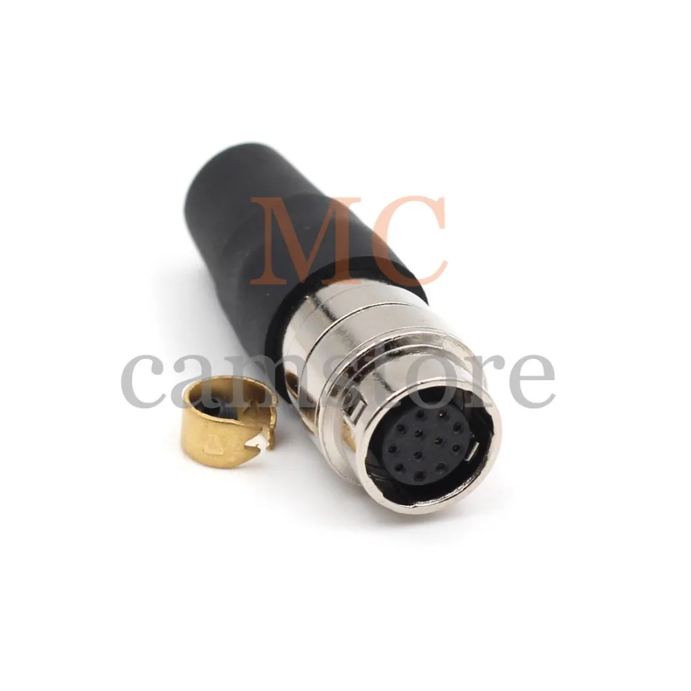 B4 2/3 &quotбайонет объектива ENG Hirose 12Pin Zoom Power DC EF GF GH Fujinon штекер стандартный (73) CCD