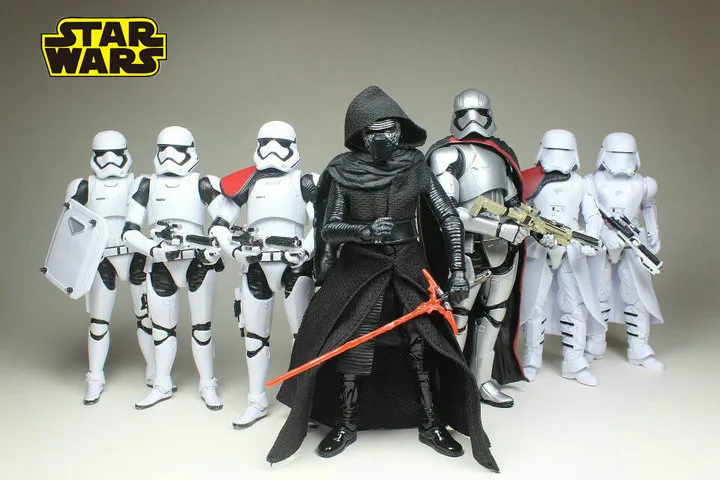 

Star Wars The Last Jedi Rogue One Darth Maul Darth Vader Deathtrooper Captain Phasma Stormtrooper Boba Fett Toy Figure Model