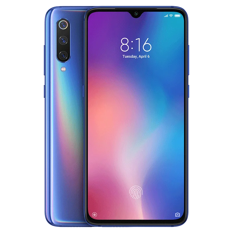 Мобильный телефон Xiaomi mi 9 mi 9 6GB 64 GB, глобальная версия 6,39, AMOLED, полный экран, 48MP, задняя камера Snapdragon 855, Восьмиядерный мобильный телефон