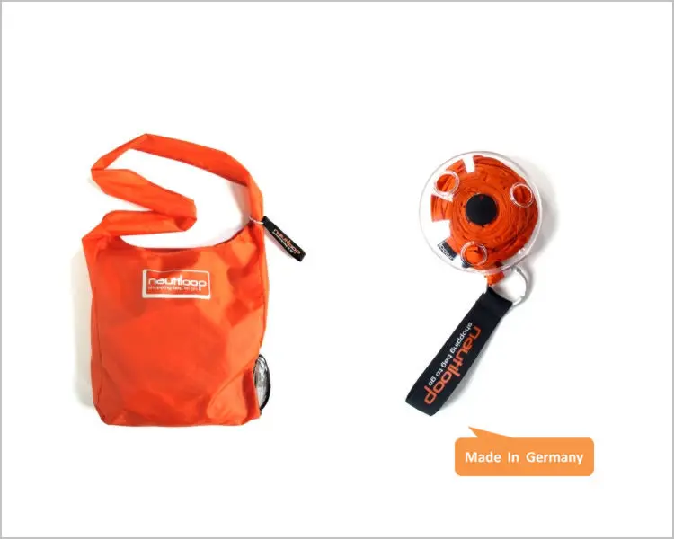 2017 تصميم جديد nautiloop سحرية مصغرة تخزين أكياس حقيبة مطوية