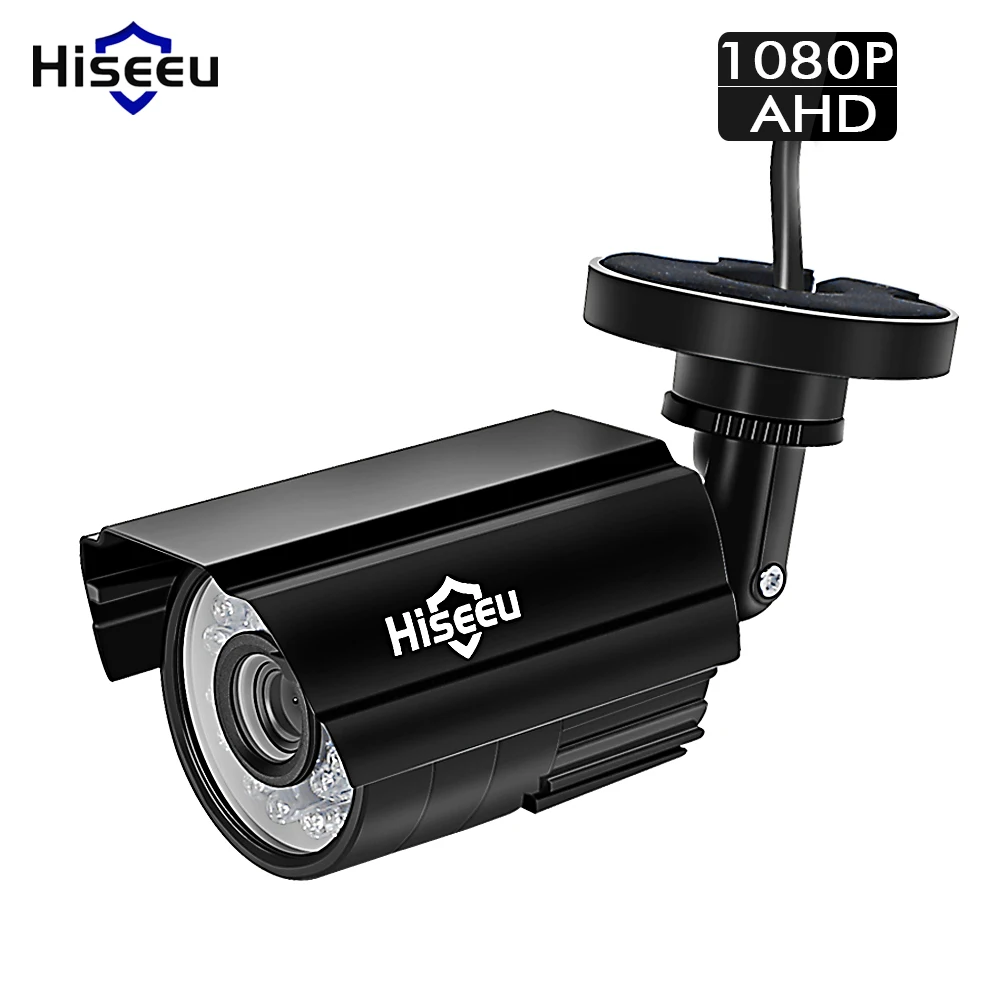 Beste Koop Hiseeu Metal Case Ahd Analoge High Definition Metalen Camera Ahdm 1080 P Cctv Beveiliging Outdoor Goedkoop Cheapfbus