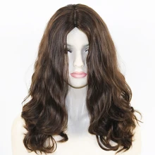 Eversilky Best Qaility 100% European Virgin Human Hair Super Loose Wave Jewish Wig with 4×4 Silk Top Kosher Wigs Wavy