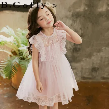 

Age 0-10 year Children Clothing Clothes Eleven Costume Kids Lace Gauzy Princess Elegant White Wedding Dress Summer Girl Dresses