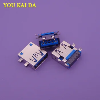 

10pcs/lot USB 3.0 Port Socket for Asus X200CA X200MA for HP 9470M Laptop 3.0 USB Jack Connector