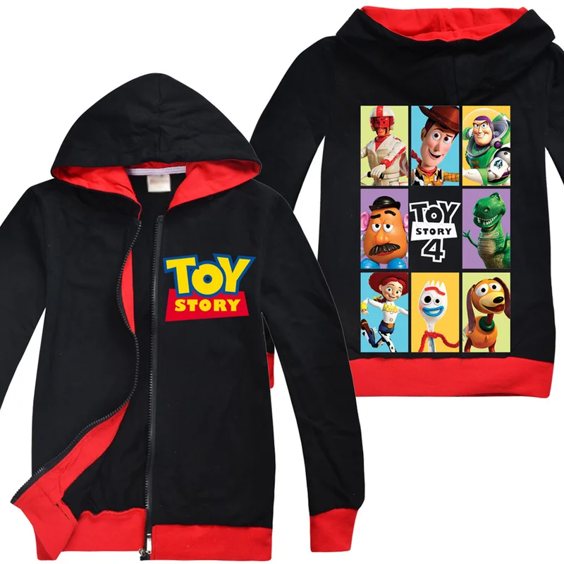 

Christmas Toy Story 4 Boys Hoodies Clothes Boblox Coat Kids Buzz Lightyear Sweatshirt Cartoon Jacket Clothing Girls Tops Costume