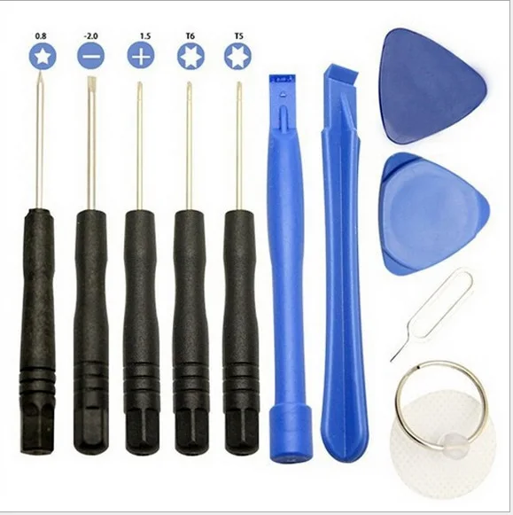 

Hot 11 In 1 Repair Open Opening Pry Tool Kit Set for Smart Mobile Repair Fix Opening Tool Kit Pry Screwdriver Phone Apple iPhone