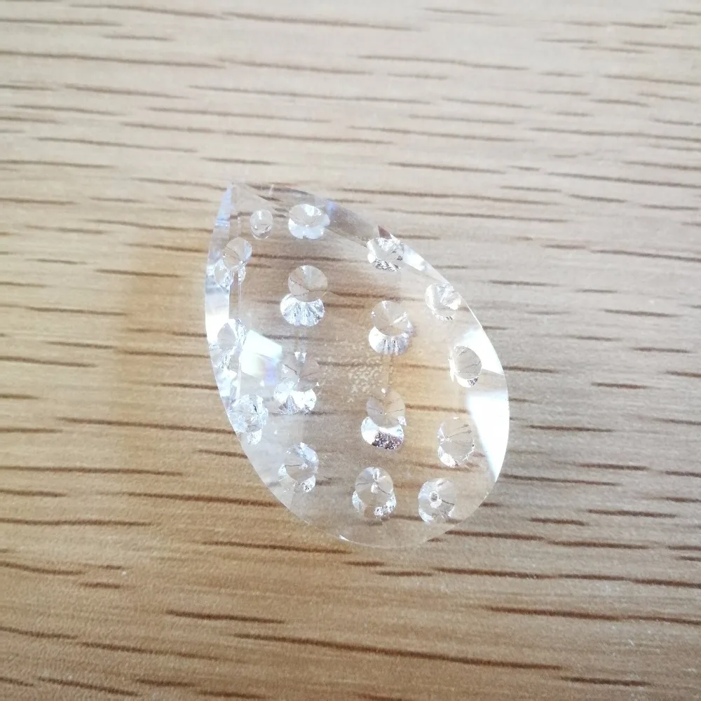 New style :chandelier lamp crystals 38mm Clear Almond shape use for prism chandelier | Дом и сад