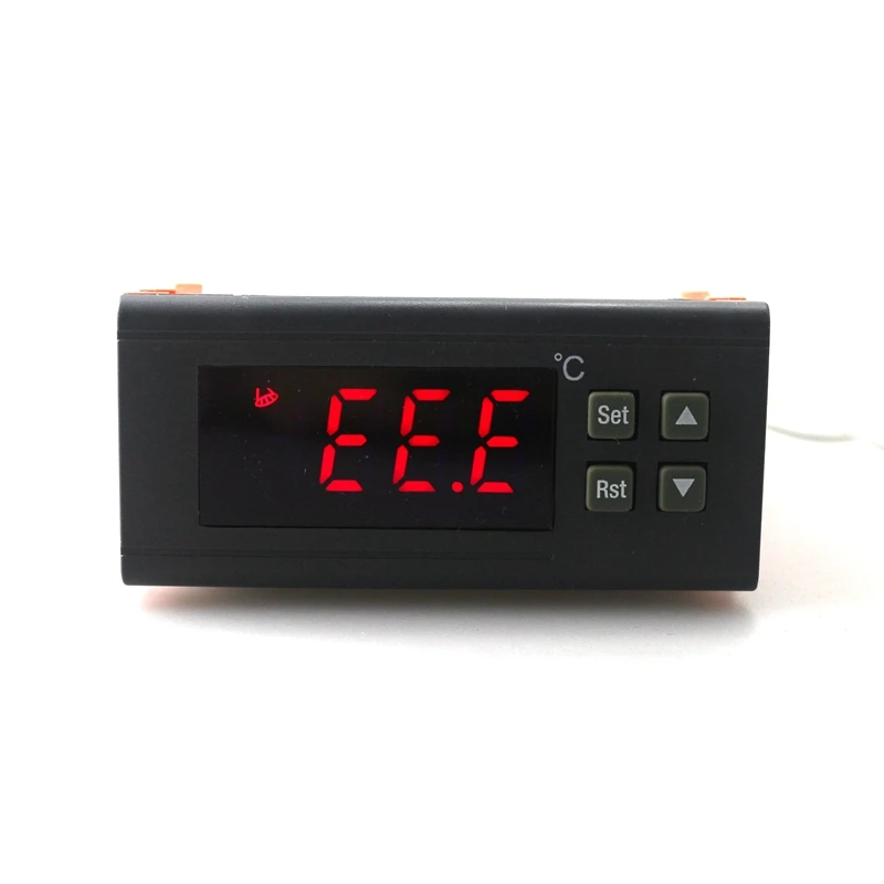 Koop RC 114M Digitale Temperatuurregelaar 220 V 30A 30 ~ 300 C Thermostaat Regulator Relais Uitgang Met Ntc Sensor