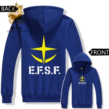 

Gundam logo hoodies EFSF printing logo various colors hoodies E.F.S.F. Gundam hoodies ac393
