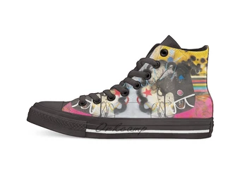 

Look To The Rainbow #3. Casual High Top Canvas shoes sneakers For Drop shipping