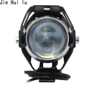 

Motorcycle Headlights U5 Led Moto Light DRL Headlamp Motorbike Auxiliary Lamp Fog Spotlights Universal12V Fog Spot Head Light