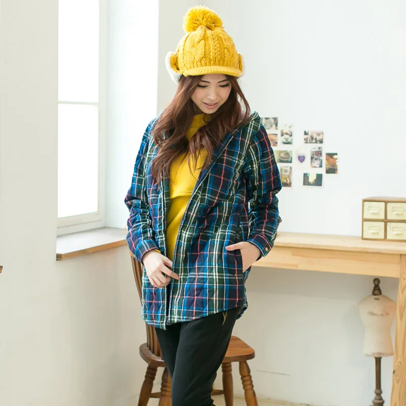 Emotion Moms Maternity Clothes Winter Warm Coat Windproof Maternity Coat Pregant Outwear Jacket Baby Carrier