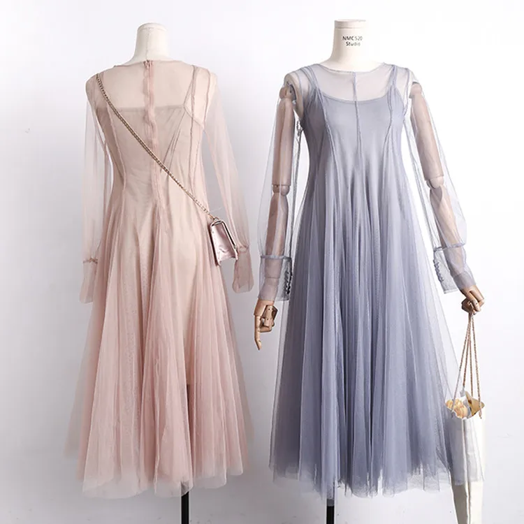 

high quality bodycon dress velvet robe femme ete elegant dress sexy summer see through voile mesh dress women