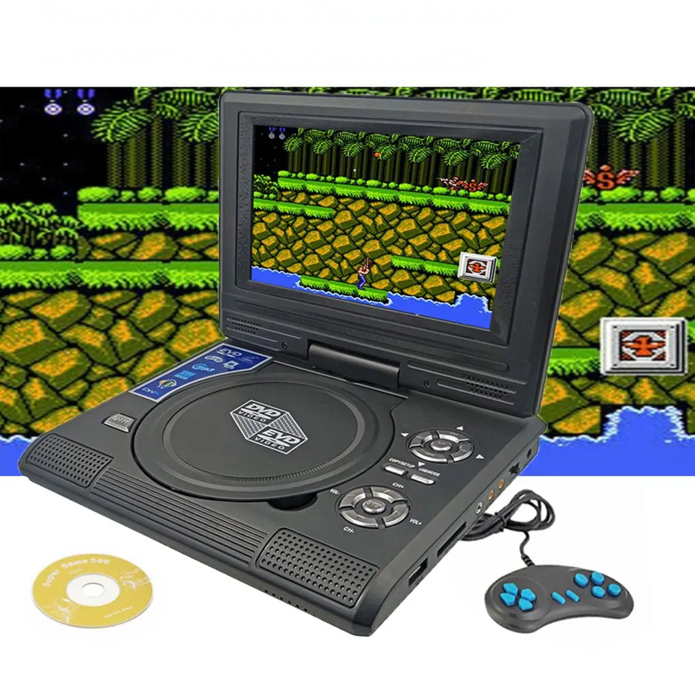 Мультифункциональный 7,8 дюймов HD ТВ Портативный dvd-плеер HD портативный CD ТВ плеер мультимедийный плеер LMD750