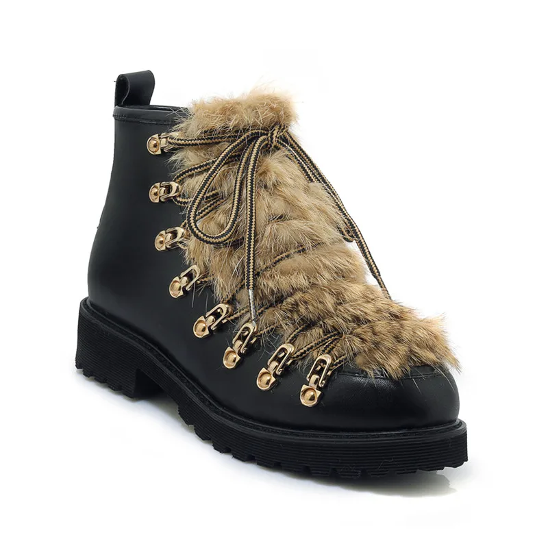 MORAZORA/ г., высококачественные ботильоны для женщин из натуральной кожи с круглым носком на шнуровке, осенне-зимние ботинки женская обувь на квадратном каблуке