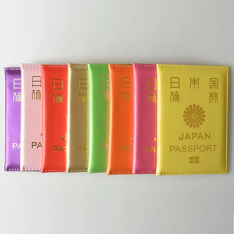 DIKEDAKU, модная, для путешествий, Япония, Обложка для паспорта, женская, мягкая, из искусственной кожи, милый, для паспорта, чехол Чехол унисекс, защита для паспорта, держатель для карт