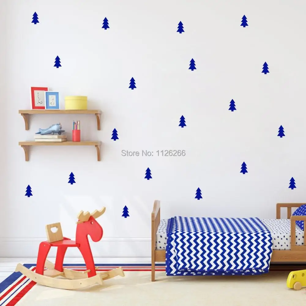 

Pine Trees DIY Wall Decal Plant Pattern Vinyl Art Stickers Nursery Room Decor