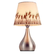 Креативные простые настольные лампы для спальни прикроватные Современные европейские стиль гостиная теплые прикроватные лампы настольные лампы ZA ZL516