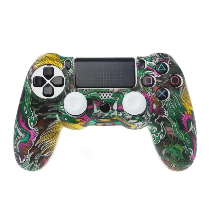 Нескользящий Силиконовый защитный чехол для контроллера PlayStation 4 PS4 DS4 Pro Slim 6