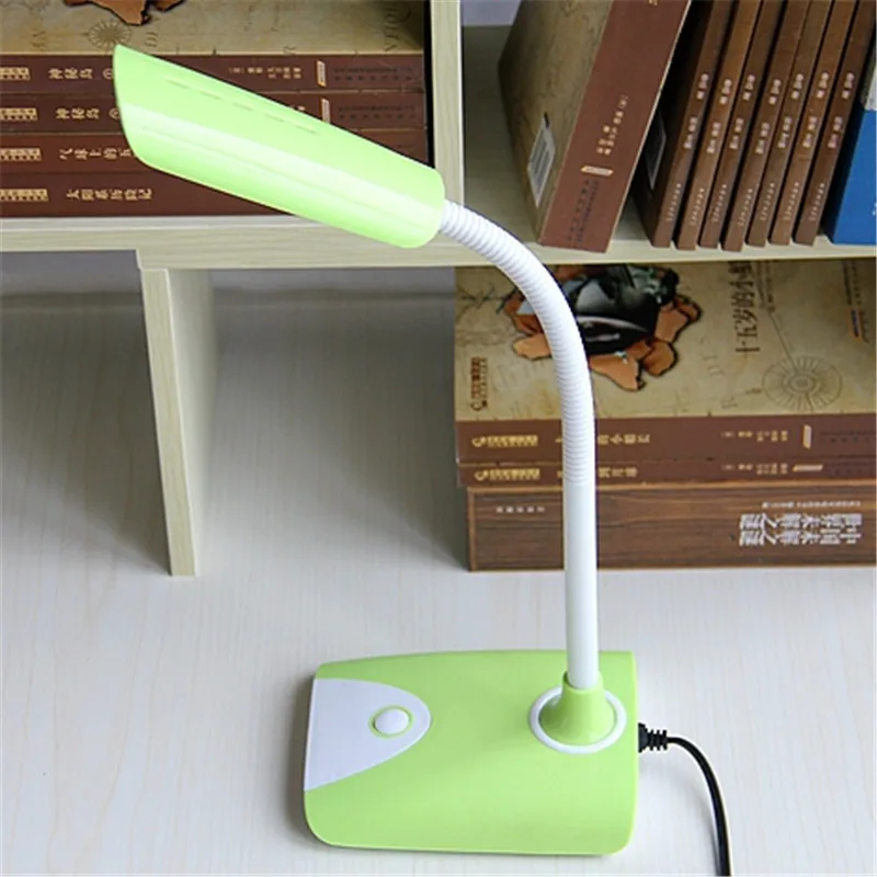 

3W LED Table Light Desk Lamp Eye Protection Reading Book Learning Lighting Plug in Dormitory Children Student Bedroom Bedside