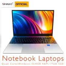 Ноутбук 15,6 дюймов Windows 10 Intel Braswell J3160 четырехъядерный с 218 ГБ 256 ГБ 512 ГБ 1024 ГБ SSD ram 6 Гб двойной WiFi Ультра