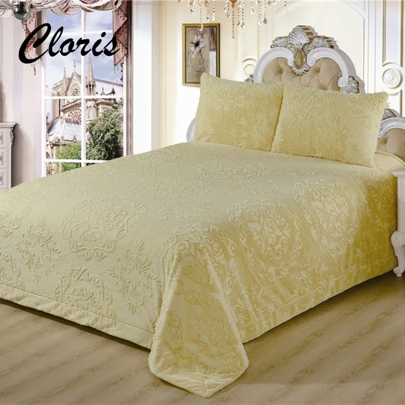 CLORIS Lüks Marka Ekose Battaniye Sıcak Satış Üzerinde Yorgan Yatak yeni Çekyat Moskova Teslimat Çarşaf Atmak Süper Yumuşak Kapak Yatak