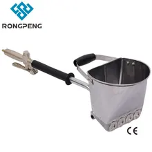 Rongpeng цемент стеновые Шпатлёвки, штукатурка цементным раствором спрей бункера пистолет раствор опрыскиватель пластырь для стены с 4 отверстия