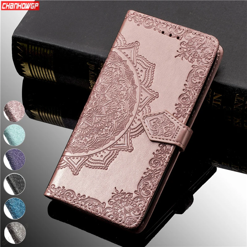 

3D Flower Flip Case For Huawei P30 P20 Lite Y6 Y7 Pro Y9 P Smart 2019 Y5 Prime 2018 Honor 8A 7A 7C Pro V20 Mate 20 Lite Cover