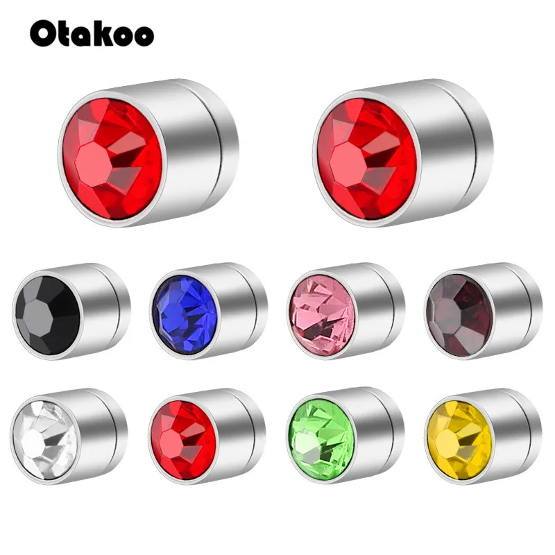 Otakoo 2018 Новые магнитные серьги-гвоздики для похудения ювелирные изделия ленивая