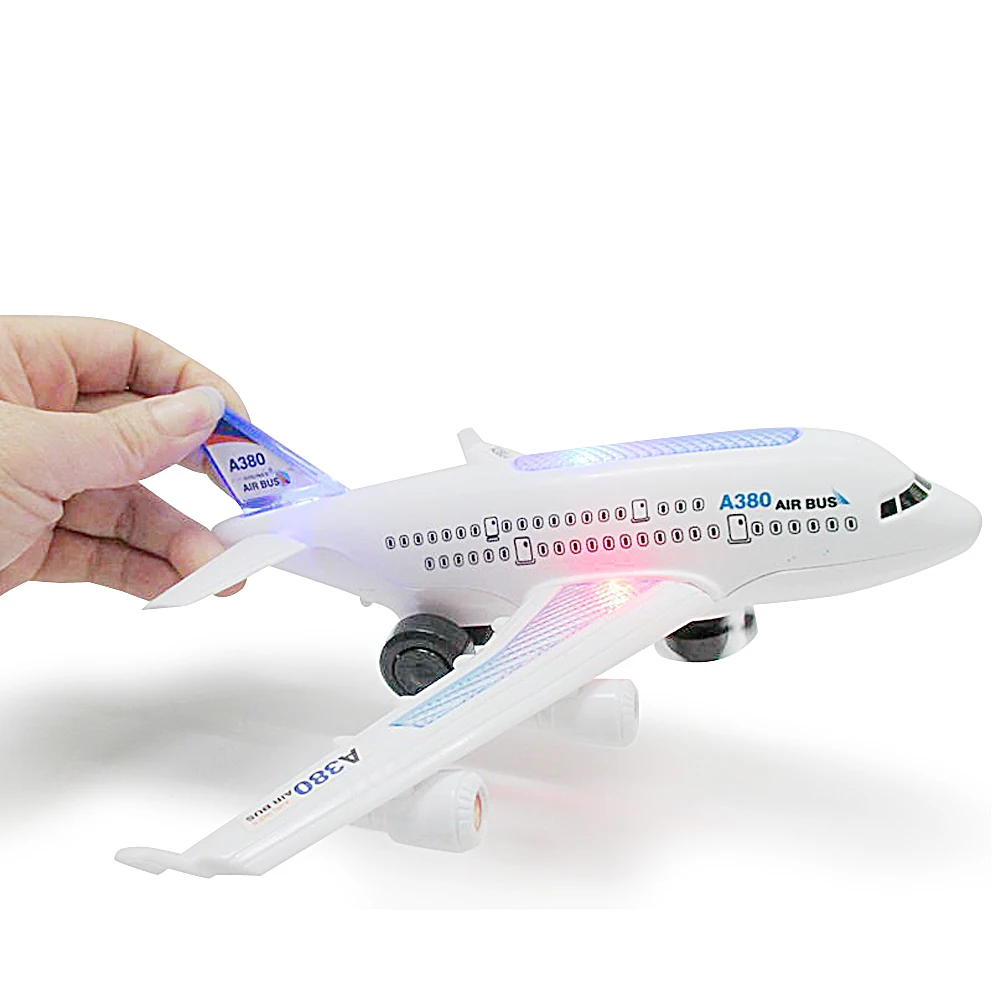 Buy Kids Toys Electric Aircraft Air Bus Model Flashing