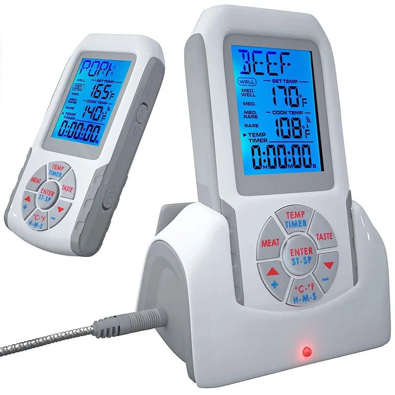 Wireless Meat Thermometer Best Digital Grill Thermometer For Oven