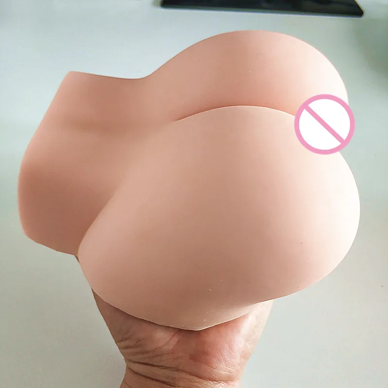 Силиконовая секс кукла 1 кг с большой задницей 3D искусственная вагина Двойные