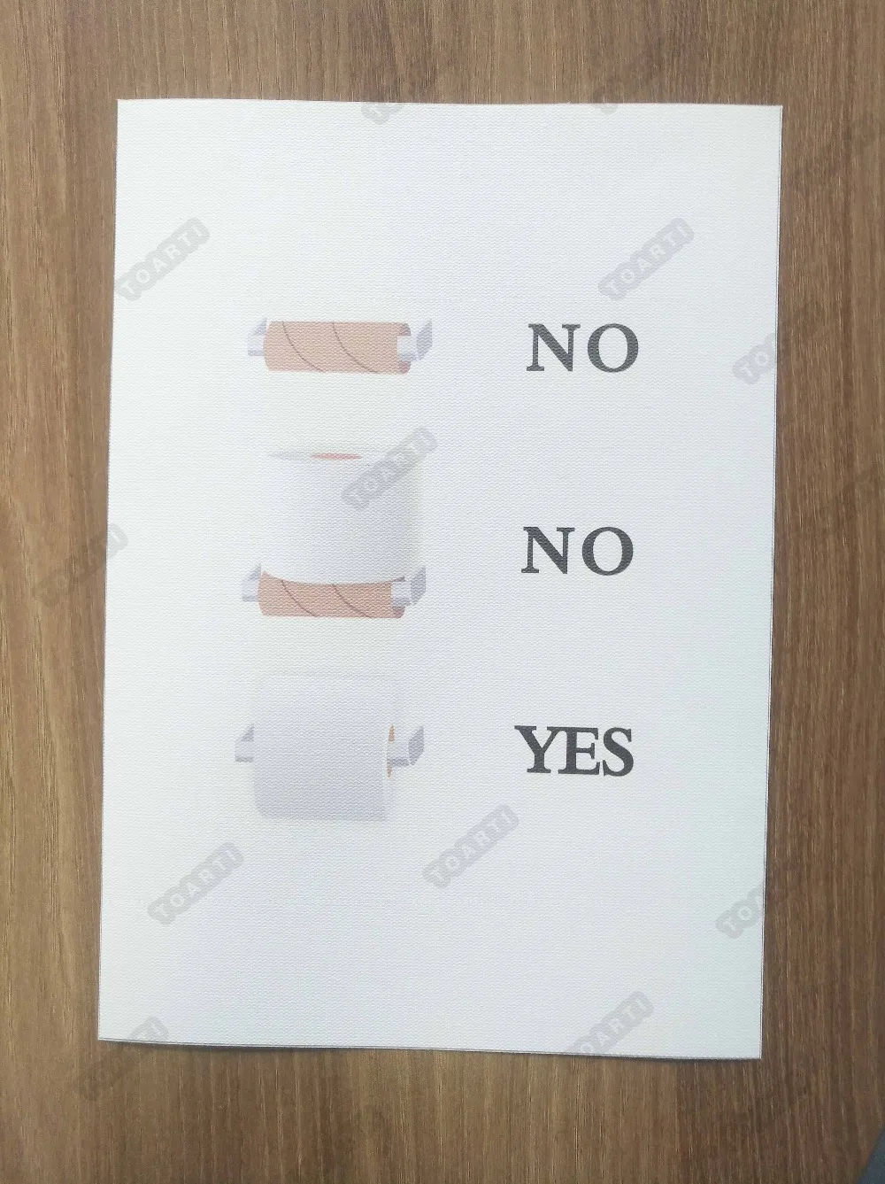 Toilet Tissue Modern Poster&Prints Creative Canvas Painting For Washroom Modular Wall Picture For Restroom Wall Art Home Decorat (2)