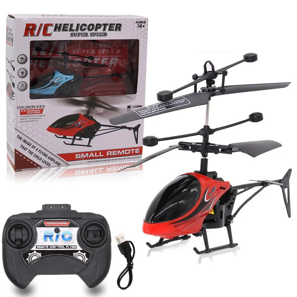 Remote control Mini RC Infrared Induction Remote Control RC Toy 2CH Gyro Helicopter RC Drone Radio controlled machines