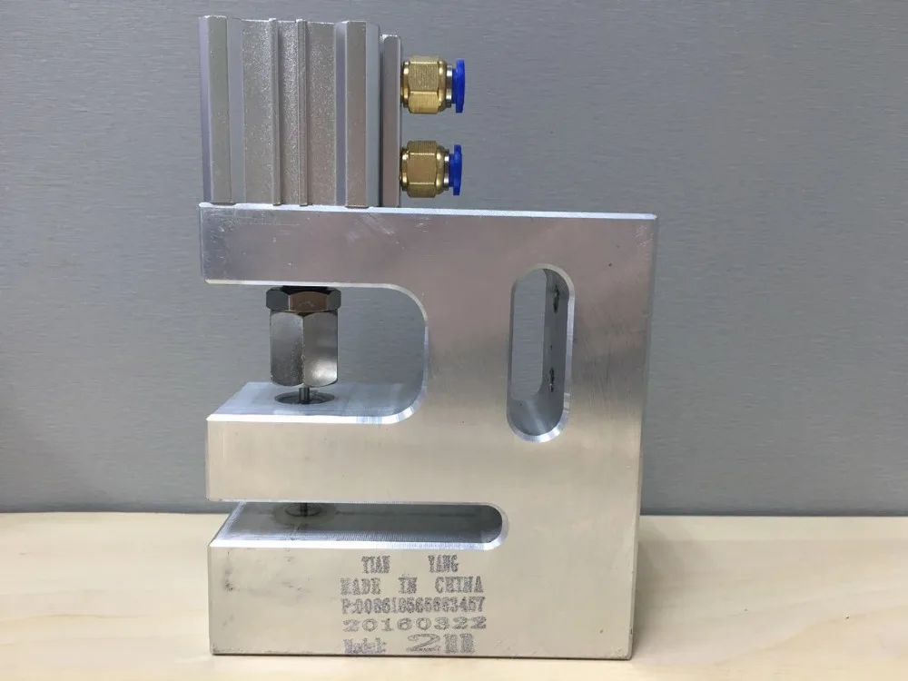 Dia2mm round hole pneumatic punching machinein Punching Machine from