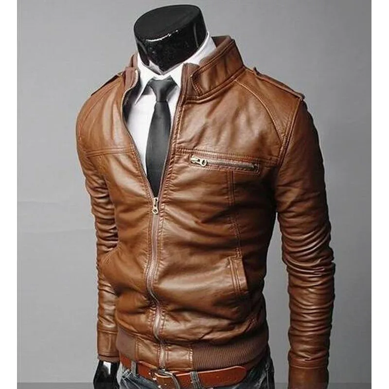 HOWL LOFTY Qiu dong new fashion leather jackets men