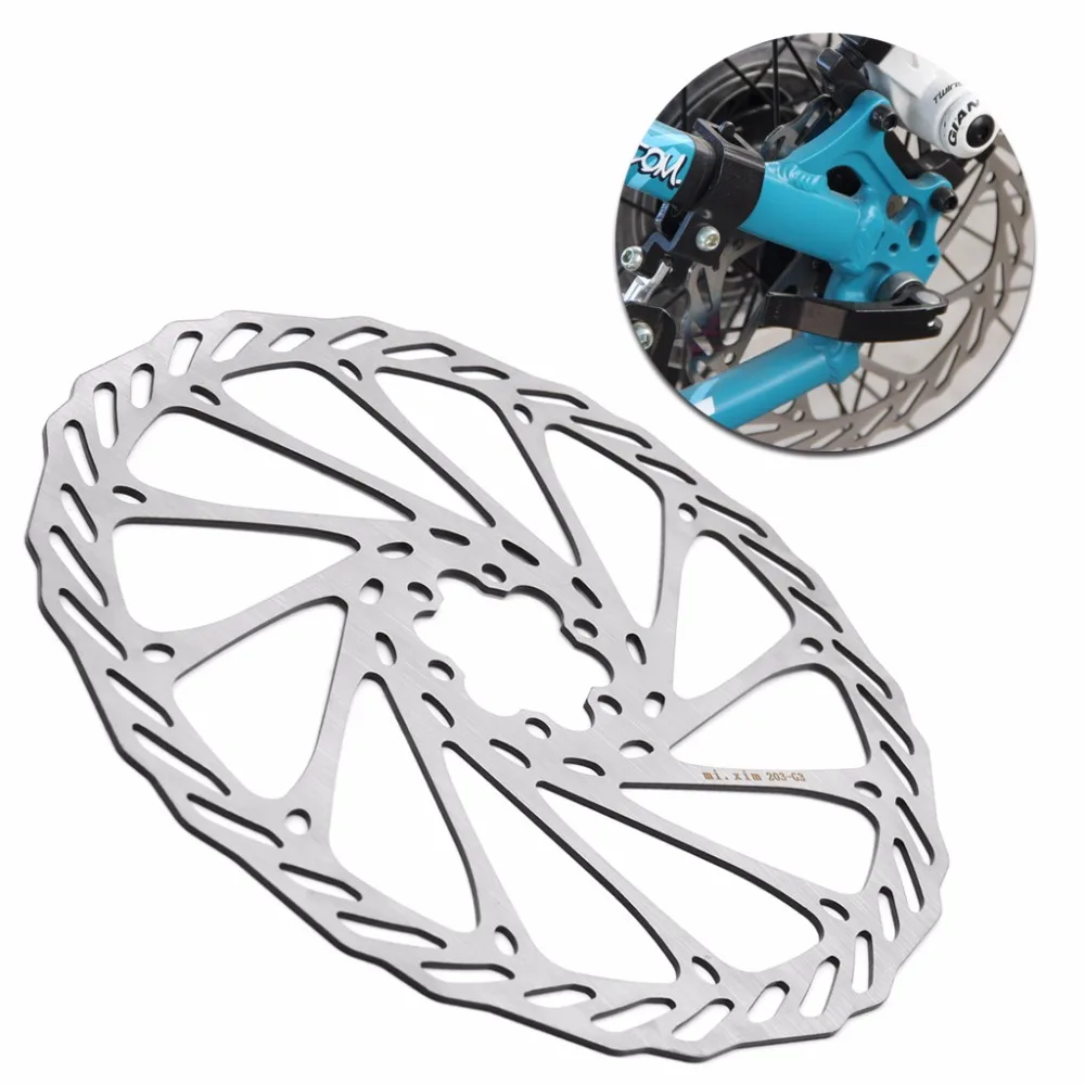

140mm/160mm/180mm/203mm Stainless Steel MTB Bike Disc Brake Rotor Mountain Road Bike Bicycle Parts