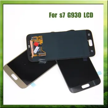 

SUPER AMOLED LCD For Samsung Galaxy S7 G930 G930F LCD Display With Touch Screen Digitizer Replacement 100% Tested