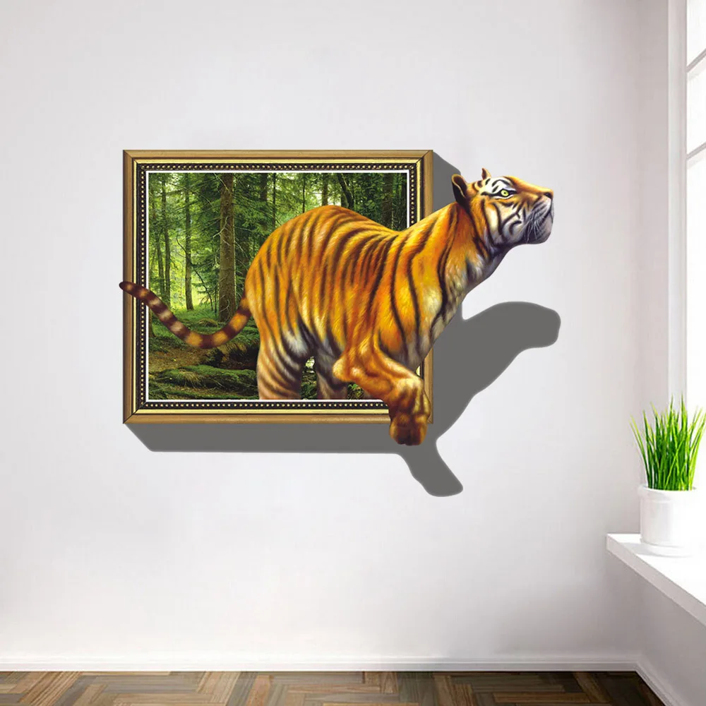 NEW Creative wall  sticker  3D  three dimensional wall  