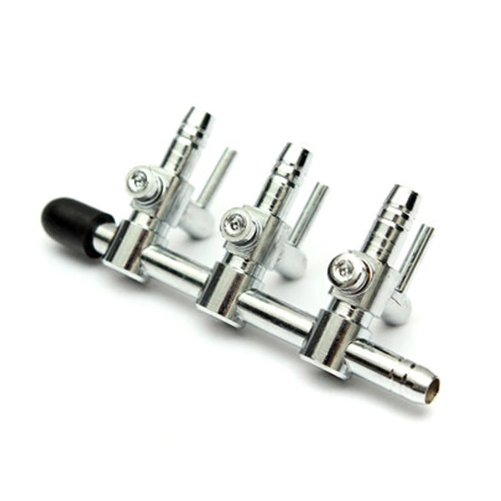 1PCS Stainless Steel Aquarium Fish Tank Air Flow Distributor 1-5 ways Lever Control Pet Supplies | Дом и сад