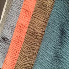 Натуральный хлопок двойная Марля мягкая ткань 135 см 53 ''ширина 140 gsm детское одеяло швейная ткань 100 метров CD03A