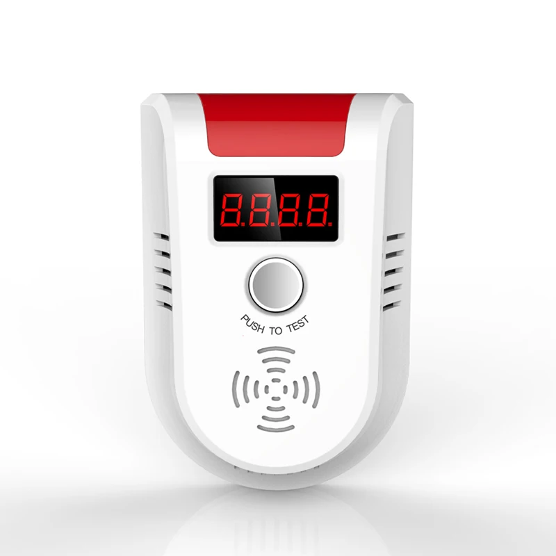 bilder für Digital LCD Display Drahtlose Gas Sensor-detektor 433 MHz Für Zuhause Alarmanlage bilder für Digital LCD Display Drahtlose Gas Sensor-detektor 433 MHz Für Zuhause Alarmanlage