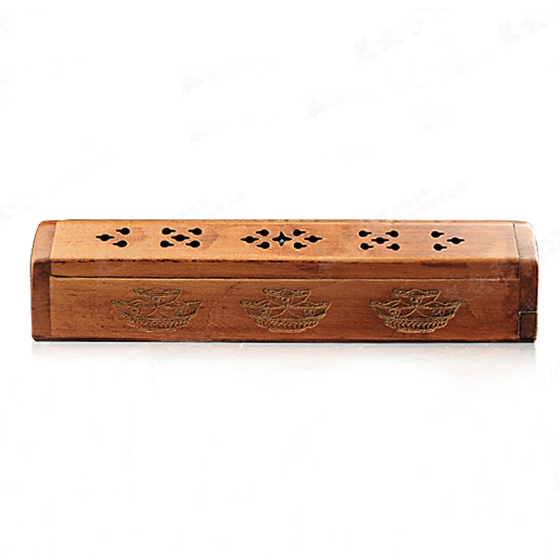 HOT Sale Rosewood Incense Box Incense Censer Line Wooden Box Lying