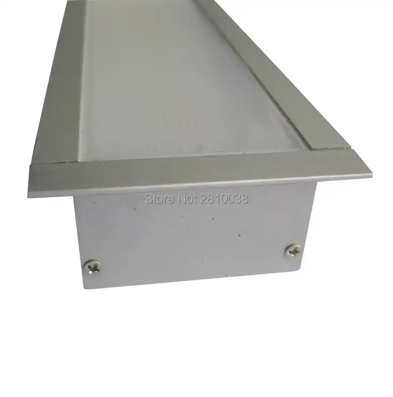 10 X 1m Sets Lot T Type Anodized Silver Aluminium Profile Led