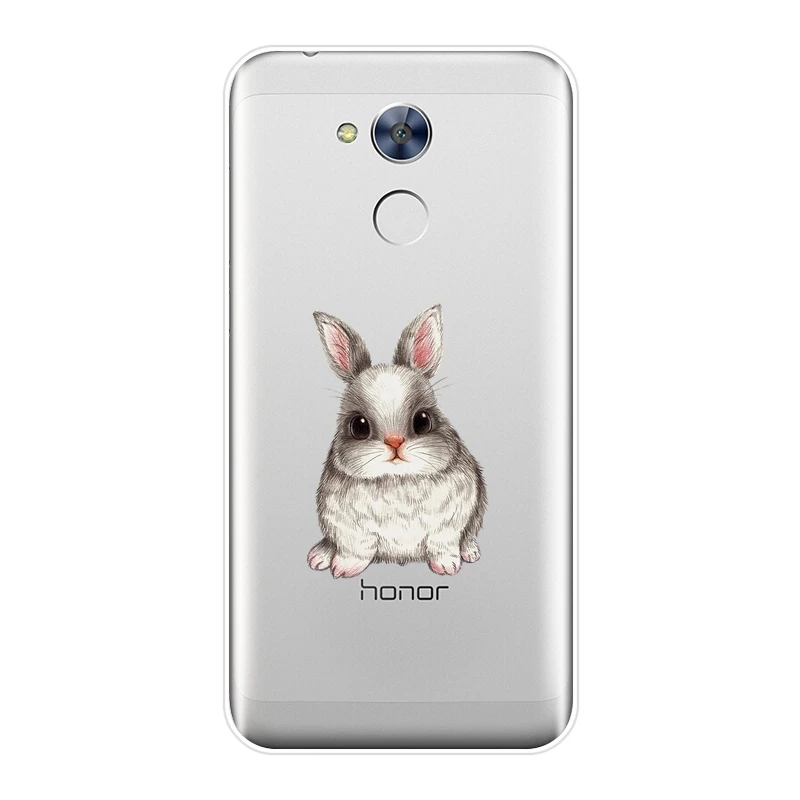Чехол для телефона Huawei Honor 6A 4C 5C 6C Pro мягкий силиконовый милый чехол с рисунком