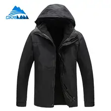 Новинка, зимняя куртка, 3в1, мужская, для катания на лыжах, треккинга, ветровка, водонепроницаемая, для походов, кемпинга, Jaqueta Masculino, флисовая подкладка