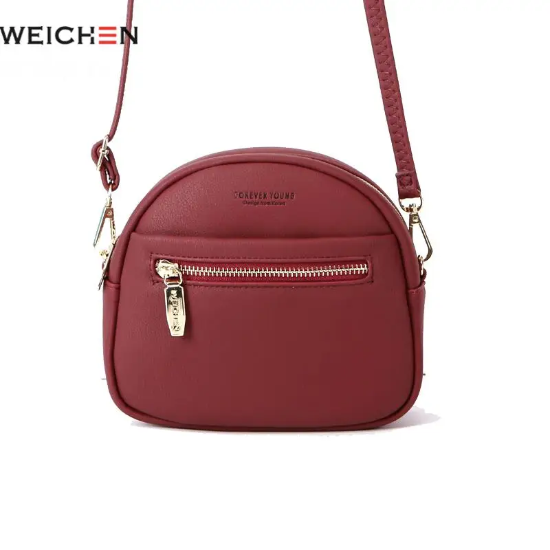 Weichen Small Bags For Women Fashion Shell Women Shoulder Bag Brand Designer Pu Leather Women Crossbody Messenger Bag Purse