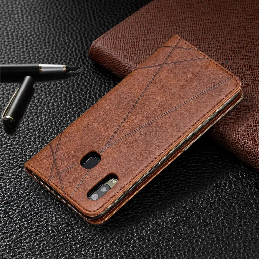 Magnetic Wallet Leather Case For Samsung Galaxy A20 A30 A40 A50 A70 A10 A10E A20E M10 Stand Flip Case Cover for Samsung A30