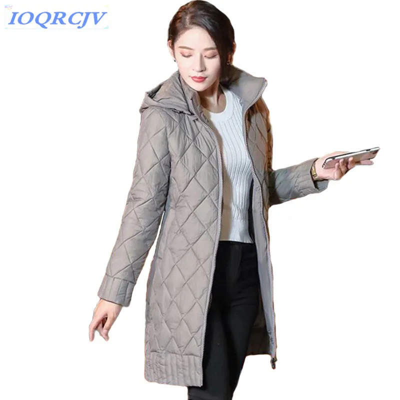 Diamant Ioqrcjv La Coton light 2018 Ouatée Veste À Plus Plaid jujube black Tops Manteau N187 Grey D'hiver Mince Orange Femelle armygreen Nouveau Hiver Épais Red Femmes Capuchon Taille Chaud Nn8w0m